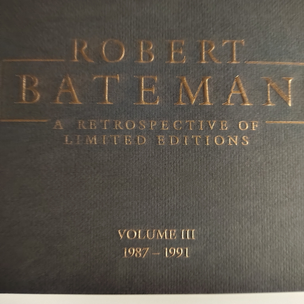 A Retrospective of Limited Editions by Robert Bateman (1978-1991) 3 Volumes